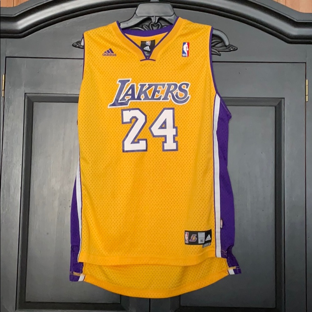 Kobe Bryant Adidas Los Angeles Lakers Jersey #24